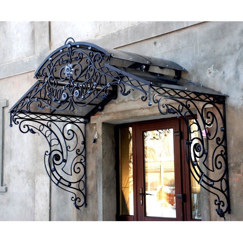 Hot sale iron door outdoor/church door iron gate design