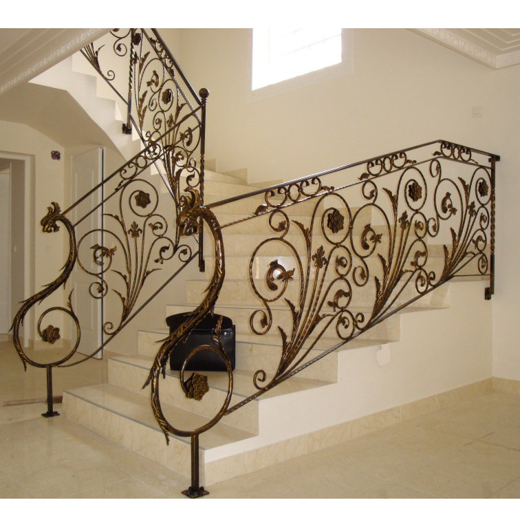 china supplier modern iron railing designs stainless steel railing systems