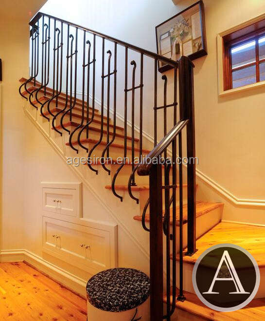 china supplier modern iron railing designs stainless steel railing systems