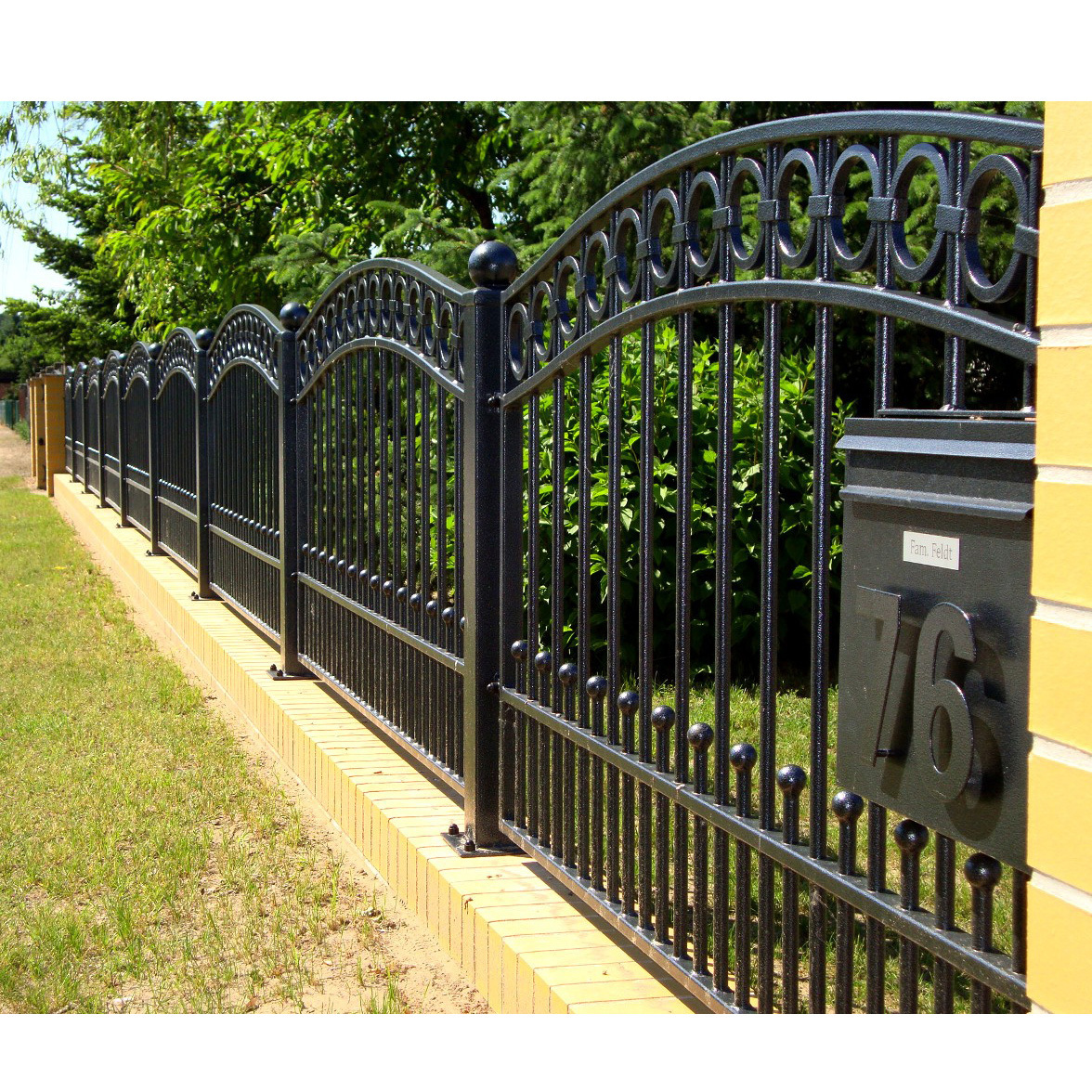 custom small iron steel gate designs philippines