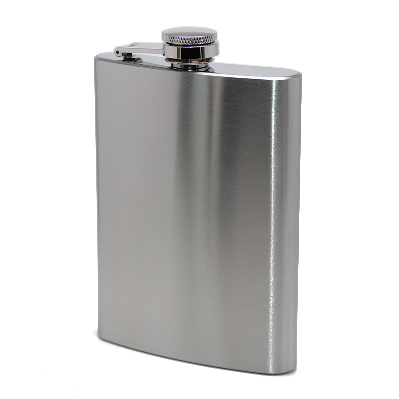 8oz Portable Flagon Kettle Oilcan Wine Pot Metal Travel Pocket Mini Liquor Stainless Steel 8oz Hip Flask