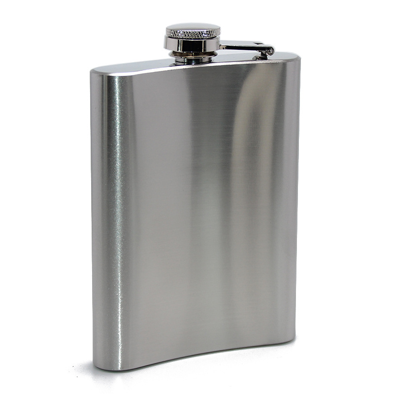 8oz Portable Flagon Kettle Oilcan Wine Pot Metal Travel Pocket Mini Liquor Stainless Steel 8oz Hip Flask