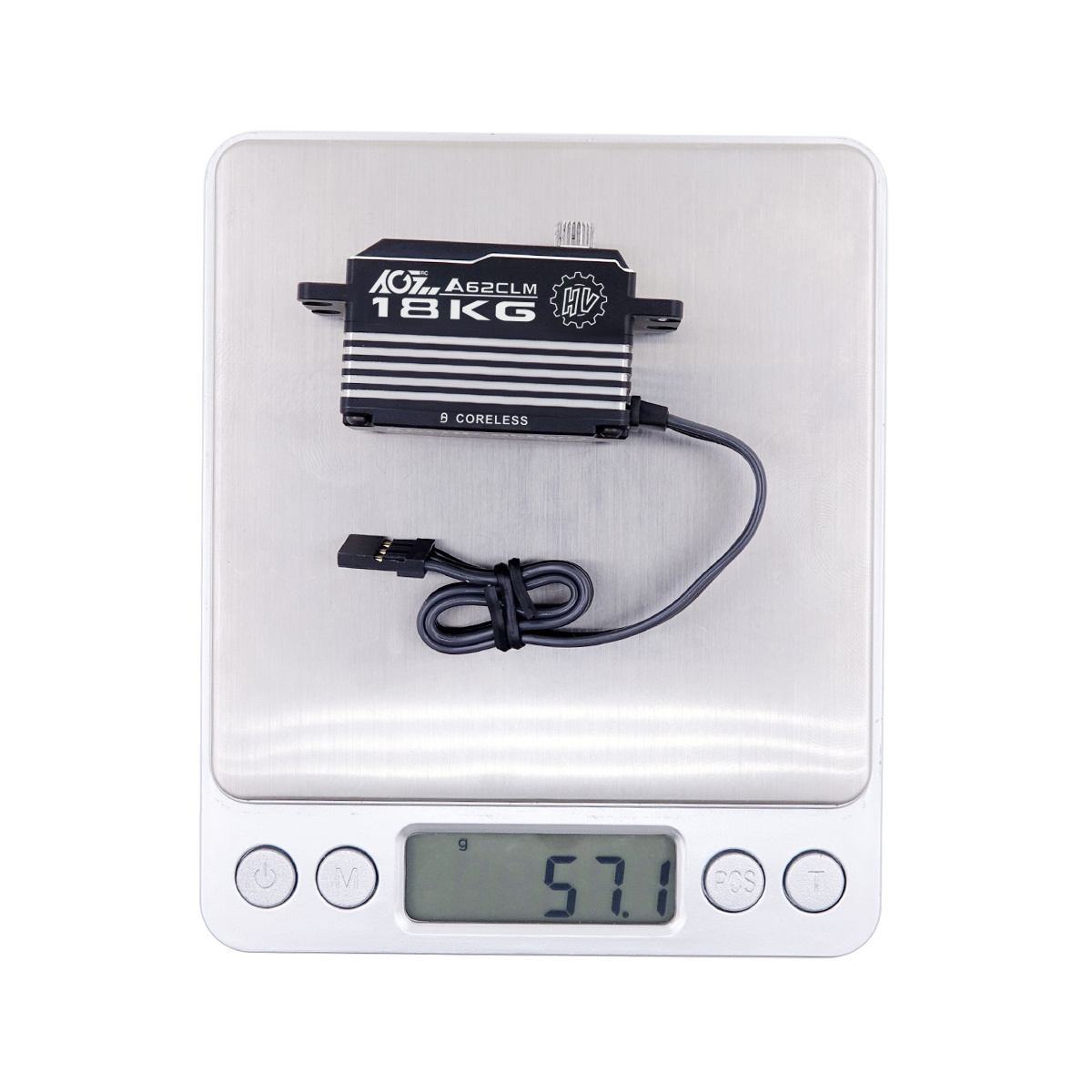 AGFRC A62BHM Coreless 18KG MG High Torque  Low Profile Aluminum Servo for 1/12 Touring Drift Car Plane