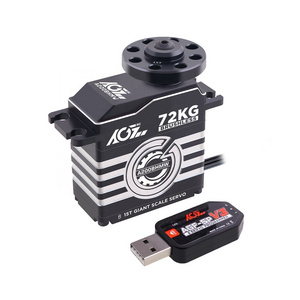 AGFRC A200BHMW 15T 72KG Large Torque 0.092Sec Waterproof Brushless Servo For RC 1/6 1/5 Scale RC Monster Truck /Crawler