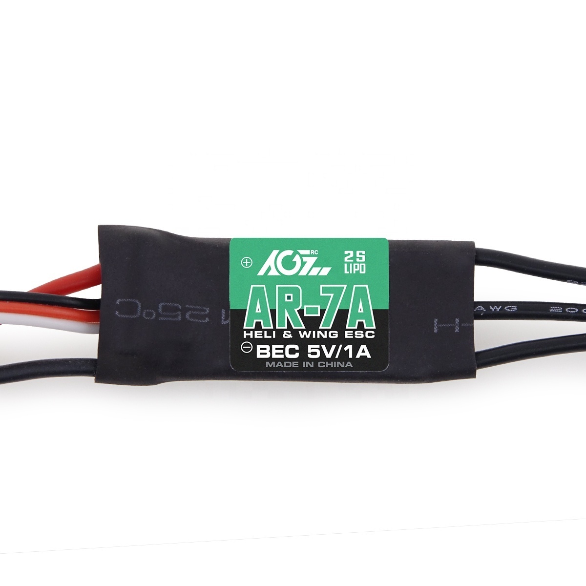 AGFRC Athlon Run Hobbywing Series ESC AR-7A 2S Lipo RC Brushless Skateboard Speed Controller ESC For RC Planes Wing