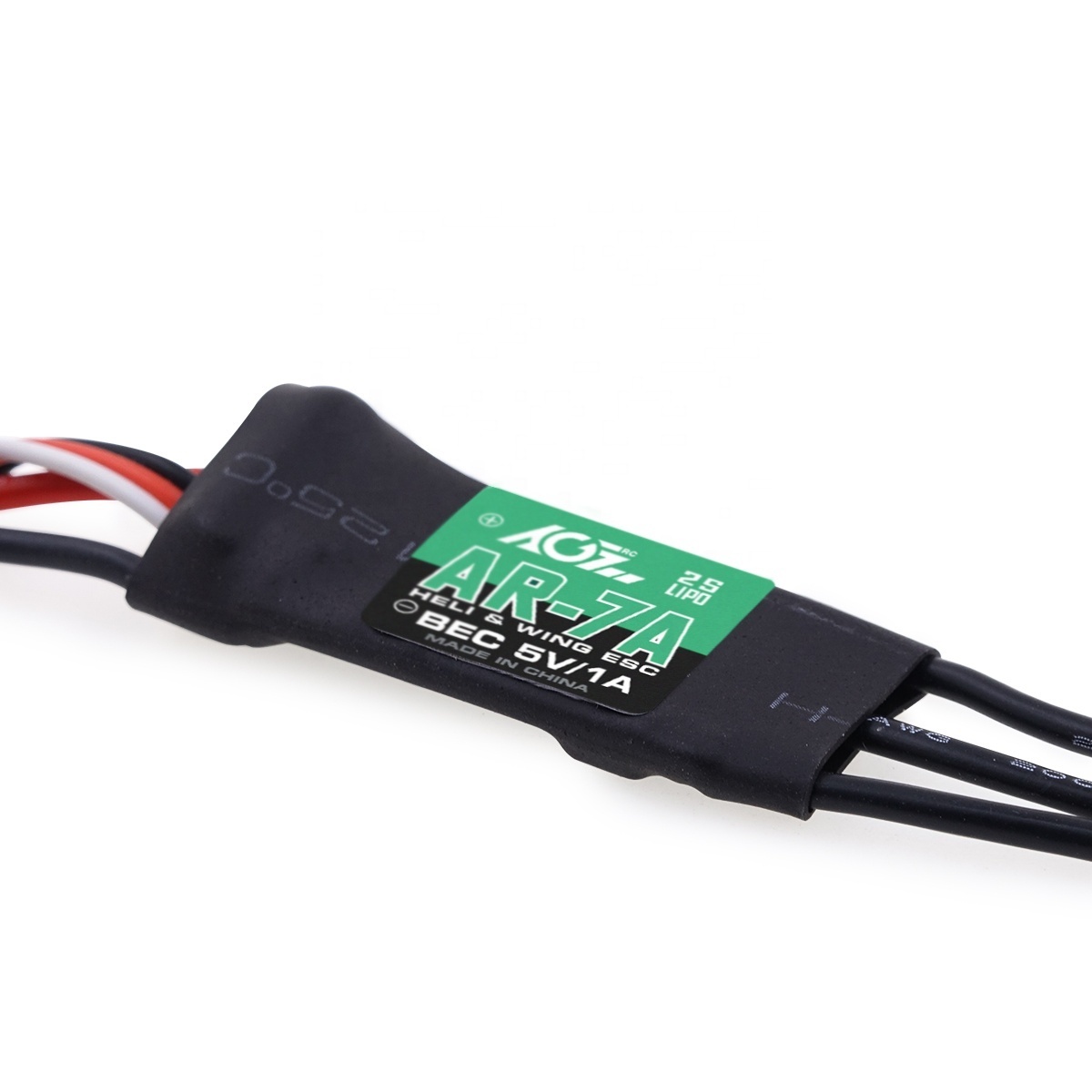 AGFRC Athlon Run Hobbywing Series ESC AR-7A 2S Lipo RC Brushless Skateboard Speed Controller ESC For RC Planes Wing