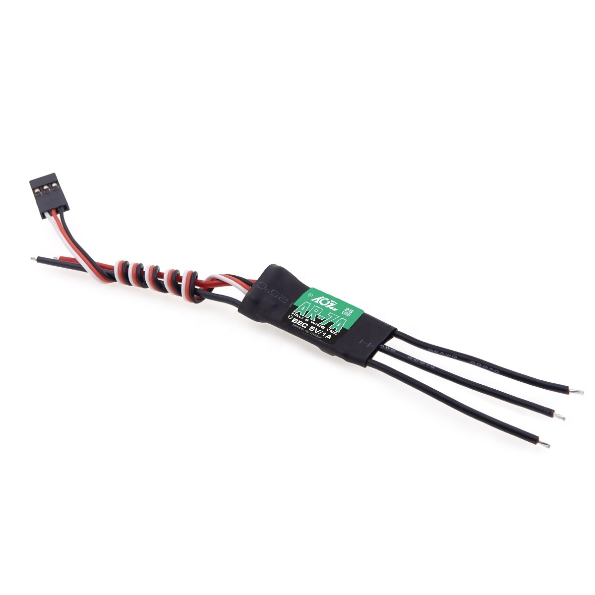 AGFRC Athlon Run Hobbywing Series ESC AR-7A 2S Lipo RC Brushless Skateboard Speed Controller ESC For RC Planes Wing