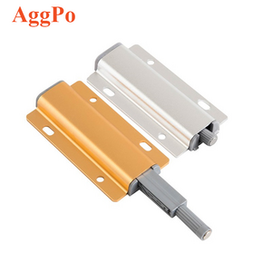 Magnetic Push Latches, Push to Close Magnet Door Catch for Kitchen Cabinet Drawer Cupboard, Push To Open System Damper Buffer