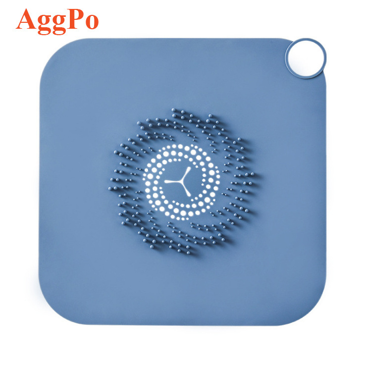 Silicone Drain Cover Suction, Drain Hair Catcher Hair Stopper Shower Drain Covers for Bathroom