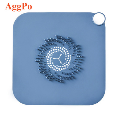 Silicone Drain Cover Suction, Drain Hair Catcher Hair Stopper Shower Drain Covers for Bathroom