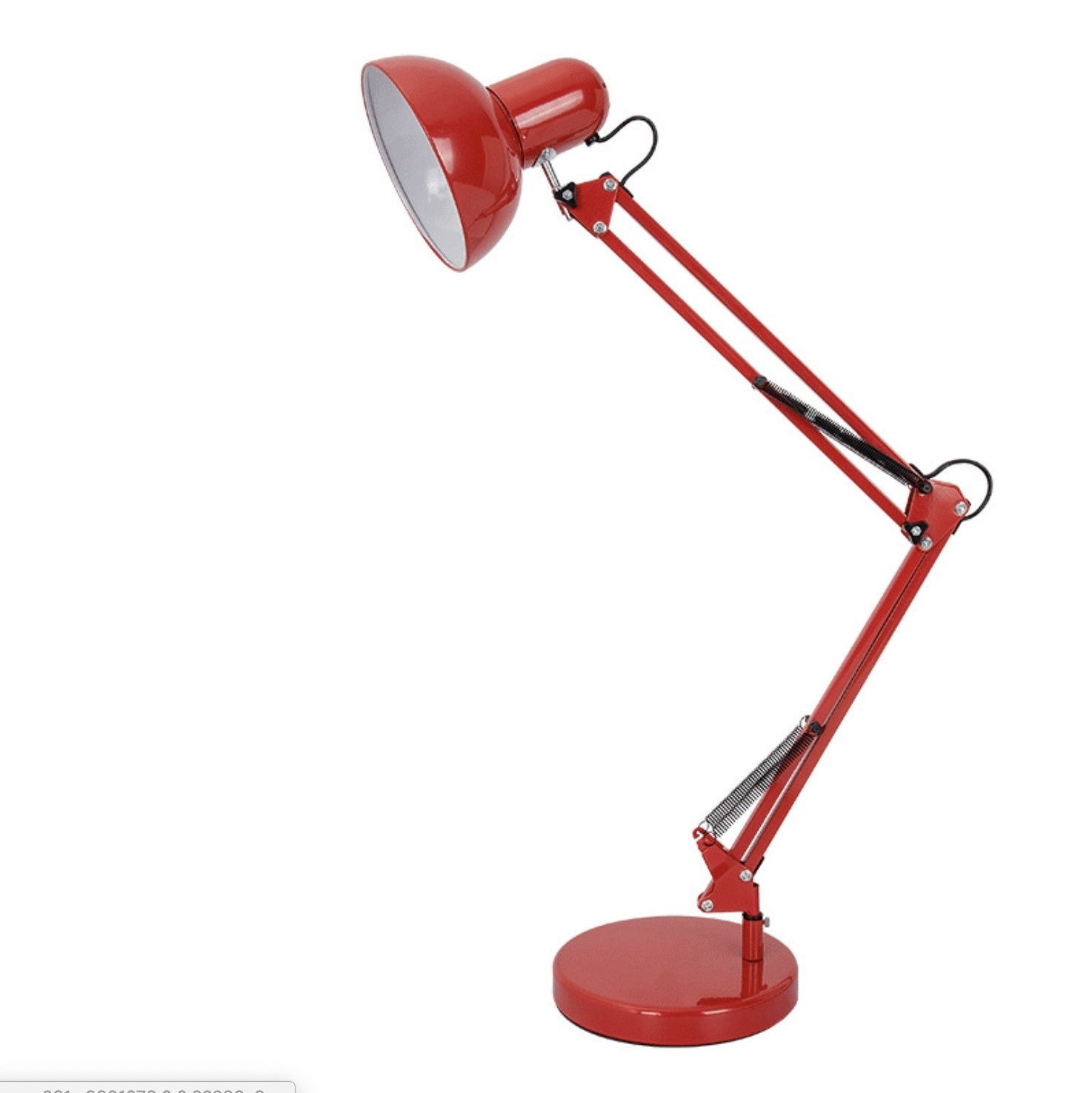 Dimmable Double  Arm Desk Study Lamp  Iron Material Swing Arm Task Lamp