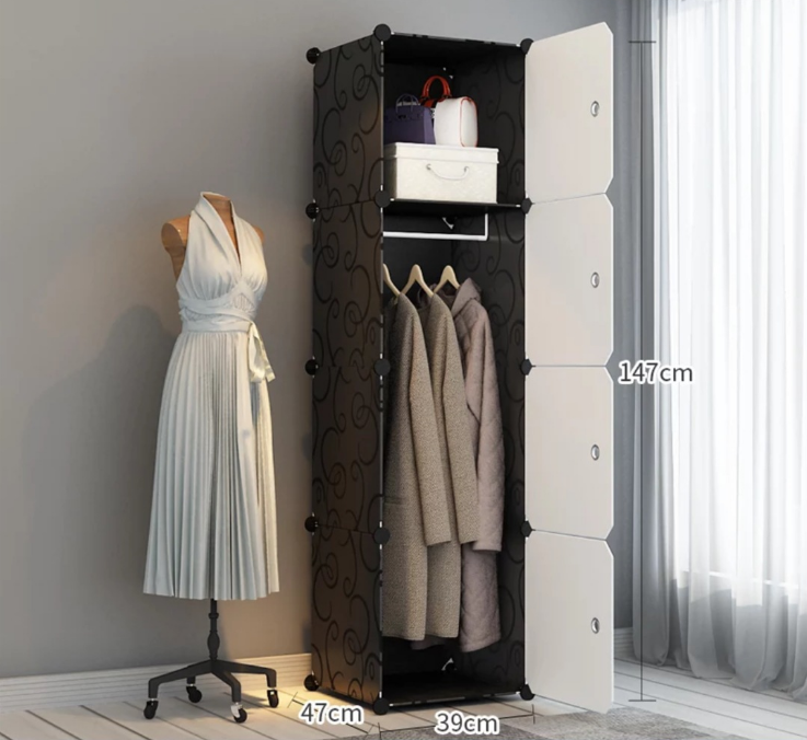 Portable Wardrobe Closets 14