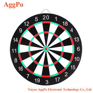 Paper Dartboard Dual Core Bristle Dartboard Quality-Bound Paper Dartboard Game Set Included Brass Darts