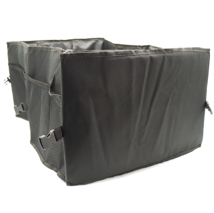 Foldable Trunk Organizer, Oxford Cloth Bottle Tools Storage Bag, Durable Car Truck SUV Folding Sundries Stowing Tidying Bag