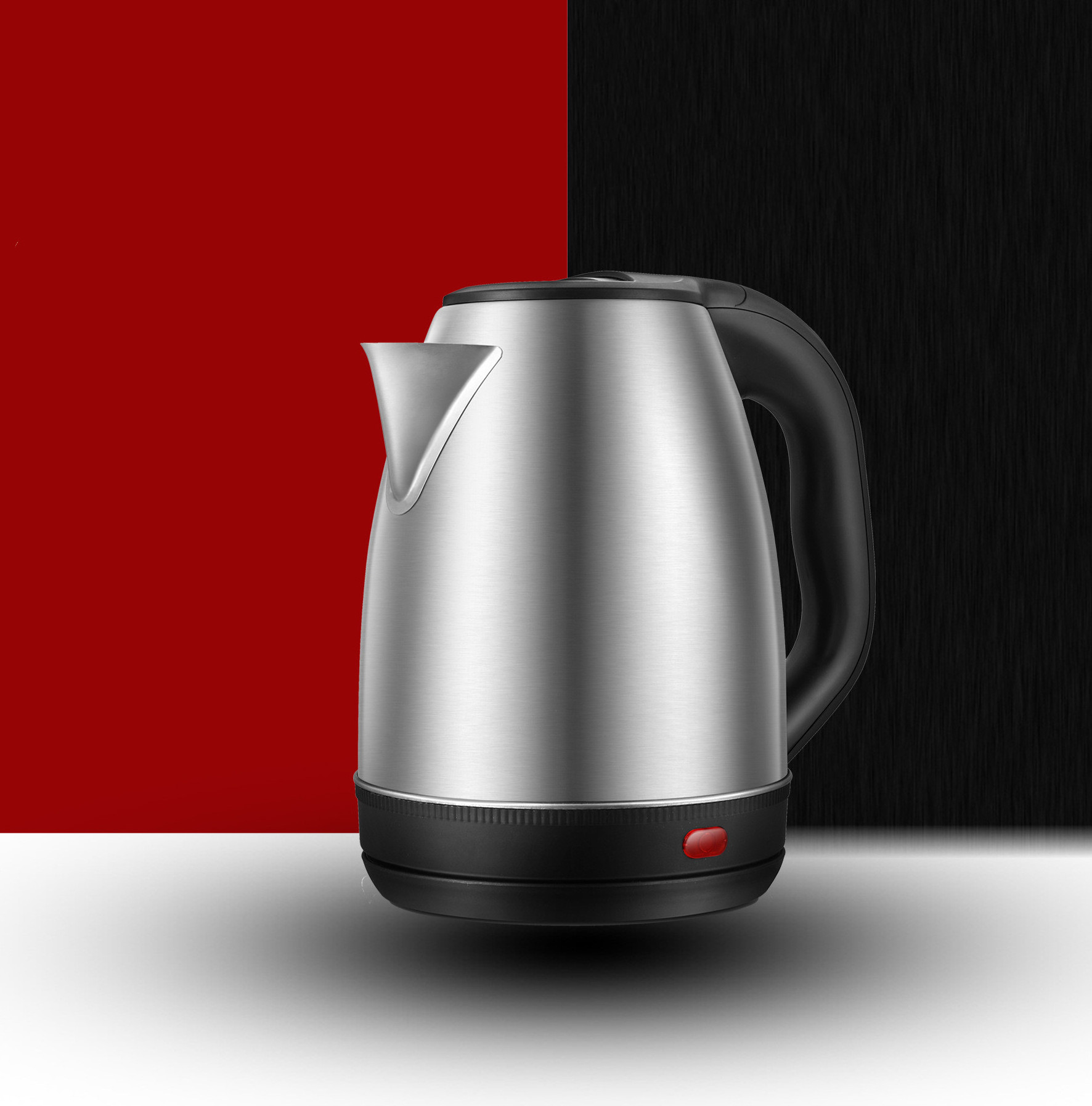 Electric Kettle Upgraded, 2L Stainless Steel Cordless Tea Kettle, Fast Boil Water Warmer with Auto Shut Off and Boil Dry Protec