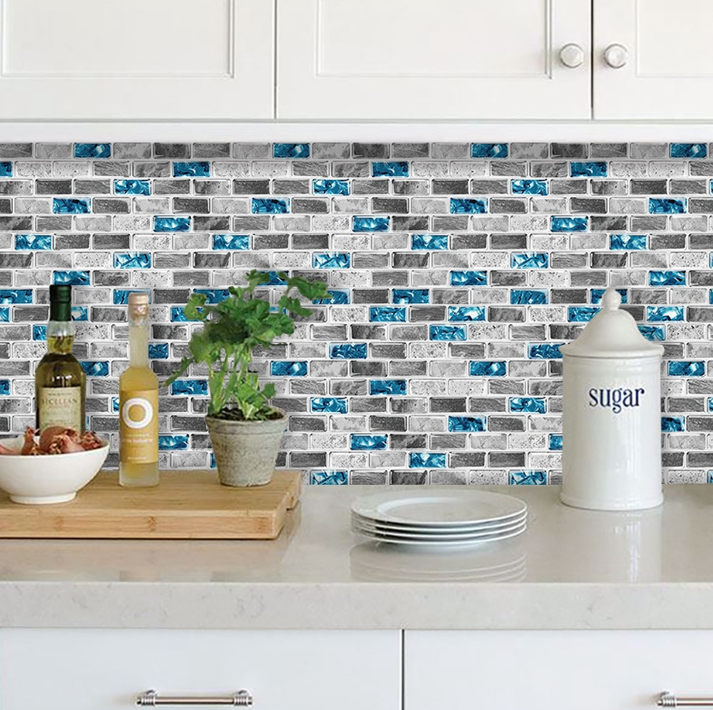 Premium Stick On Kitchen Backsplash Tiles 12