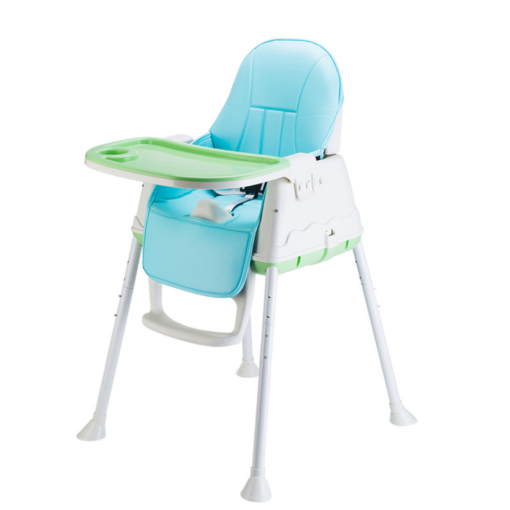 Simple Foldable High Chair 3 in 1 Toddler Chair and Booster, Comfortable Folding Booster Seat Baby Chair