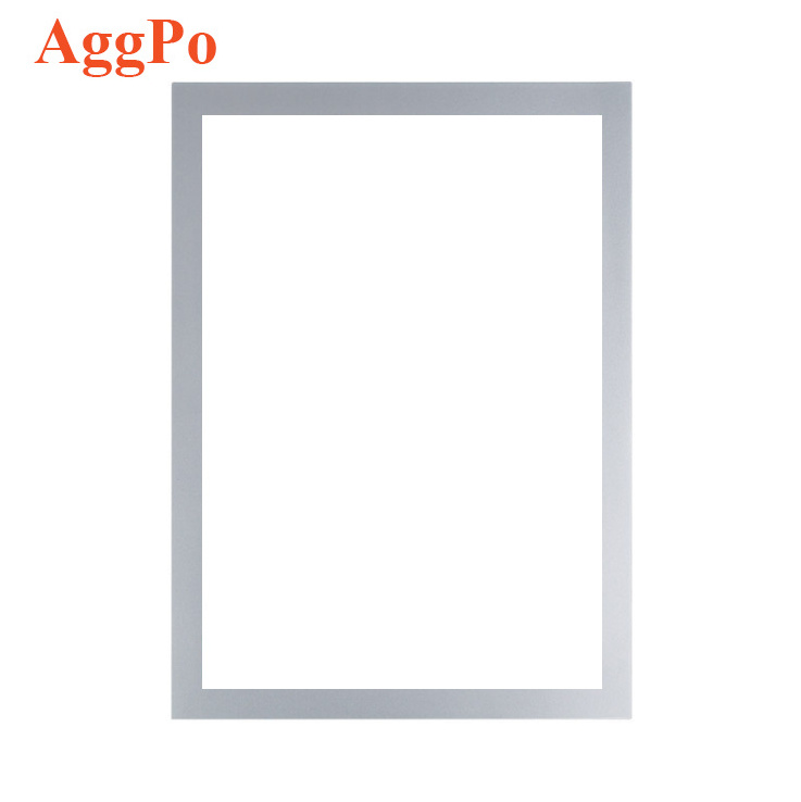 Reusable Plastic Picture Frames with Back Adhesive, Soft Magnetic Frame Easy to Change the Photo