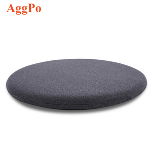 Premium Quality High Density Upholstery Foam Seat Pad, Anti-Slip Memory Foam Round Stool Cushion 16 Inch