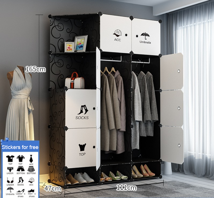 Portable Wardrobe Closets 14