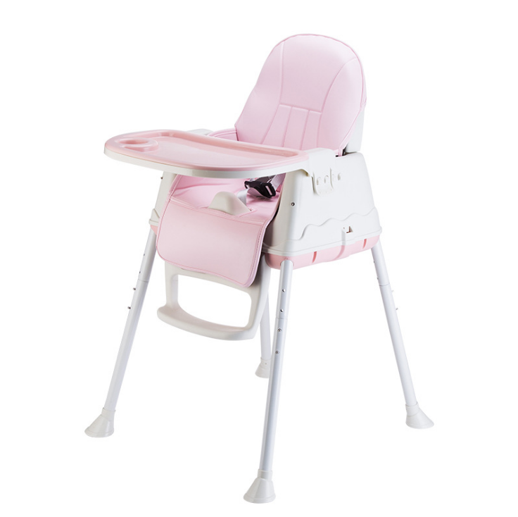 Simple Foldable High Chair 3 in 1 Toddler Chair and Booster, Comfortable Folding Booster Seat Baby Chair