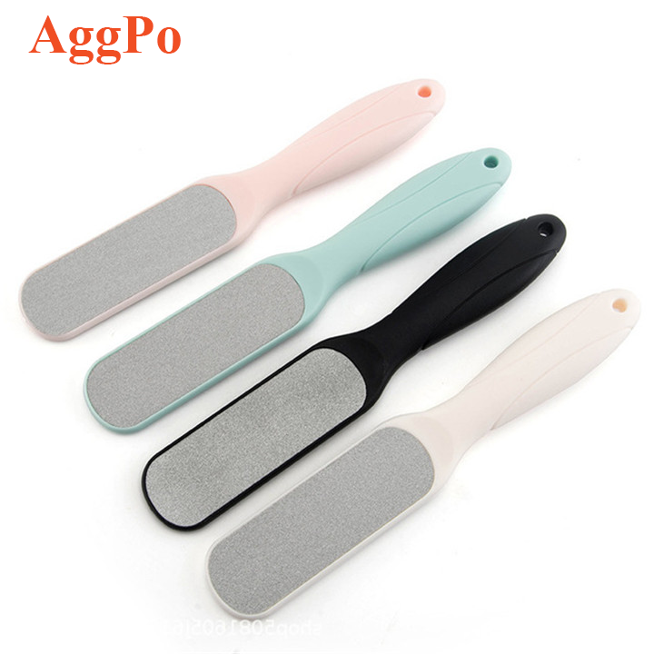 Bathroom Double Sided Foot Scraper Rasp,Household Foot Care Dead Skin Metal Remover Tool, Stainless Steel  Heel Foot File