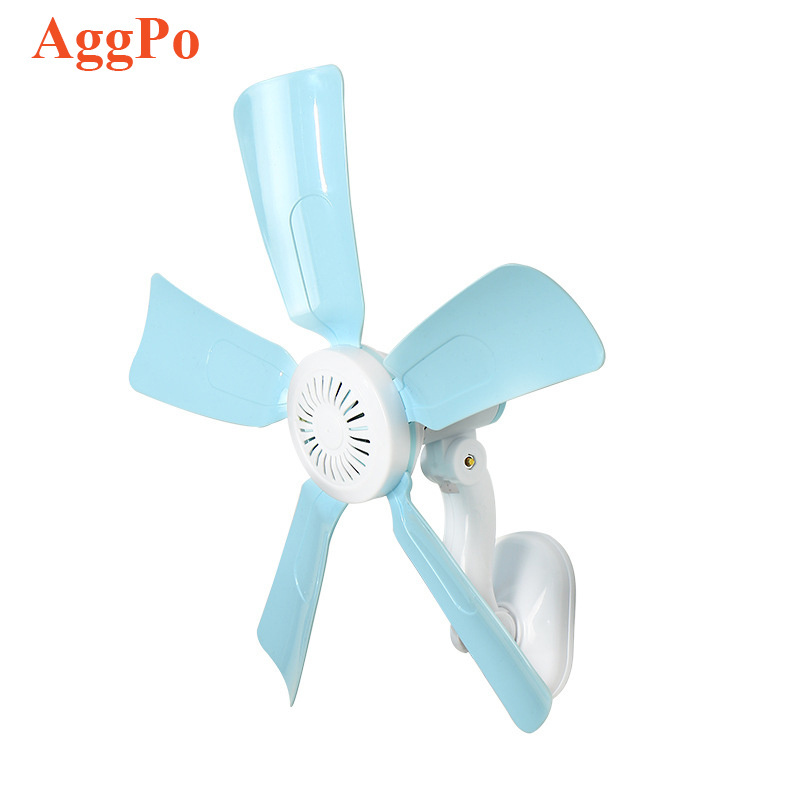 Mini Small Ceiling Fan quiet Camping RV Fans Timing, Portable Outdoor Hanging Gazebo Canopy Dorm Fans Silent