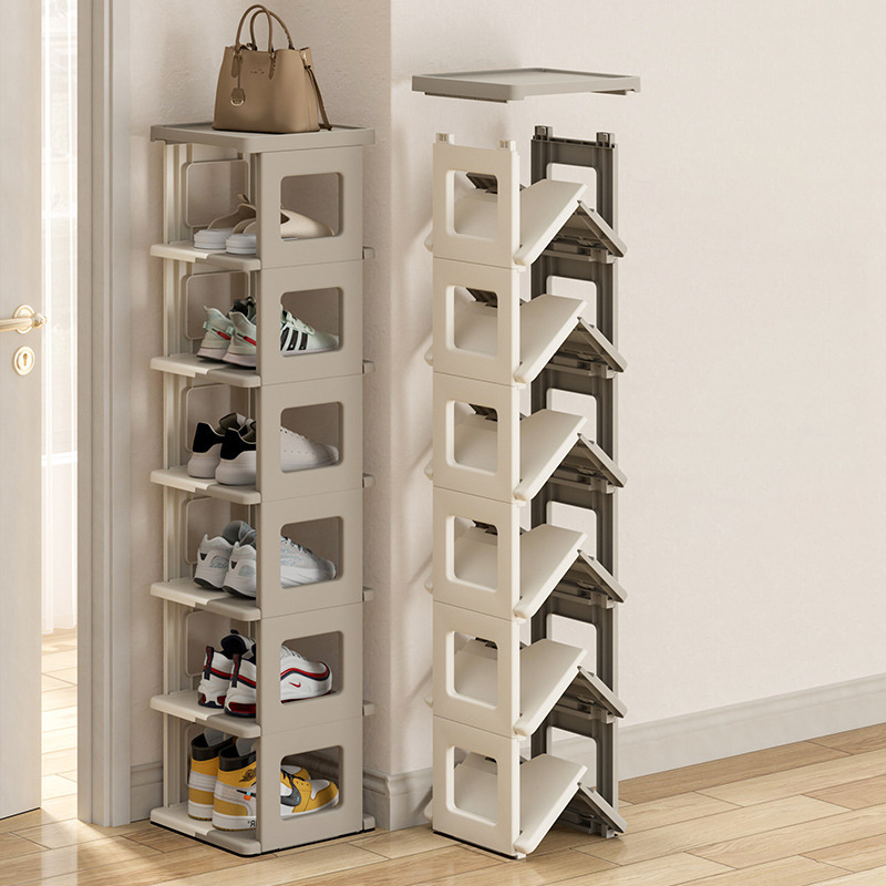 Storage Rack for Shoes, Closet Entryway Corner Garage Shoes Storage Tall Organizer, Free Standing Shoes Storage Rack