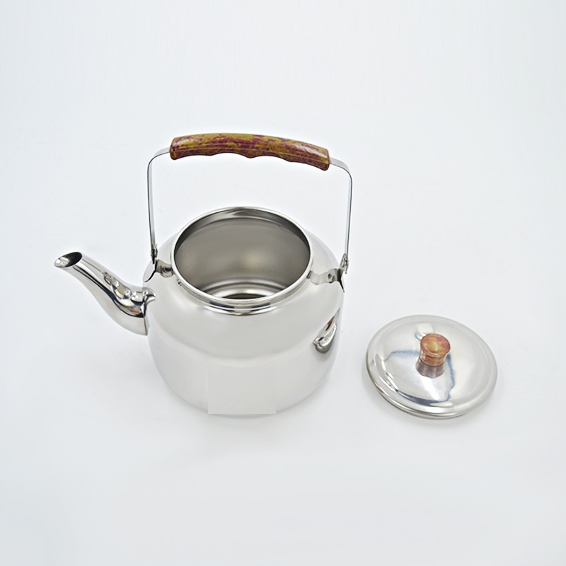 Household Stainless Steel Kettle Wholesale Hotel Retro Style Restaurant Kettle Gas Stove Universal Kettle