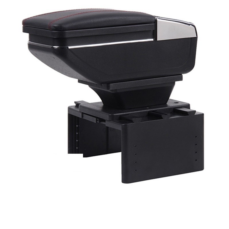 Car central armrest box universal armrest box free drilling modification multi-interface USB multi-function armrest box