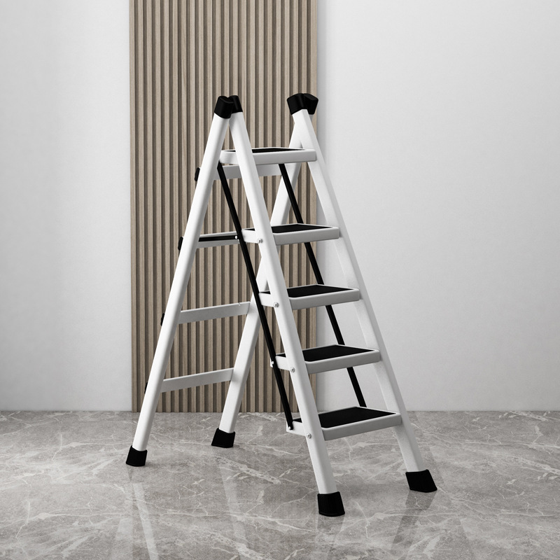 Household Folding Small Ladder Indoor Multi-functional Safety Anti-slip Ladder Herringbone Two/Three/Four/Five Step Staircase