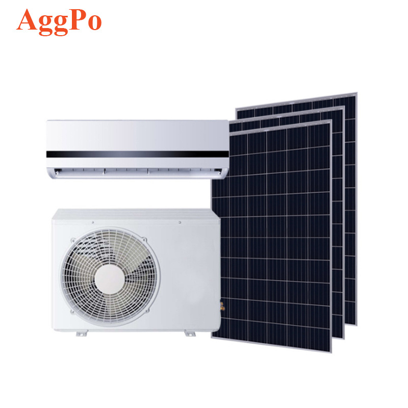 Solar Inverter Air Conditioner Wall-mounted Air Conditioner 12000 BTU Split Air Conditioner Compressor Refrigeration AC DC