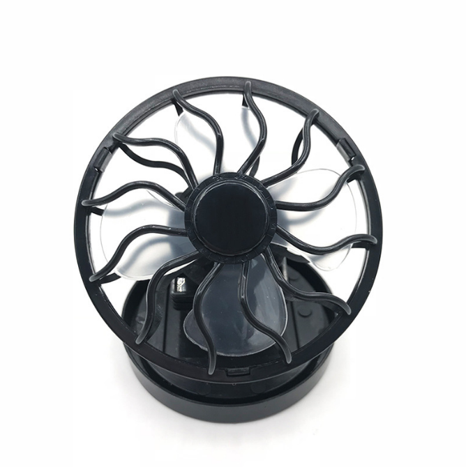 Portable solar powered hat cap mounted air cooling fan with clip adjustable USB mini fan for summer outdoor