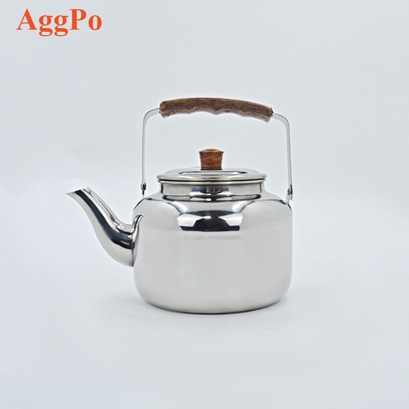 Household Stainless Steel Kettle Wholesale Hotel Retro Style Restaurant Kettle Gas Stove Universal Kettle