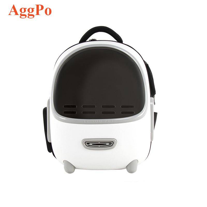 Pet Carrier Backpack Front Pack Going Out Portable Transparent Space Capsule Pet Bag Going Out Cat Supplies Breathable Backpack