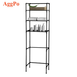 Narrow Bathroom Corner Toilet Storage Shelf for Paper Holder with wheels Easy to install Slim Freestanding Storage rack