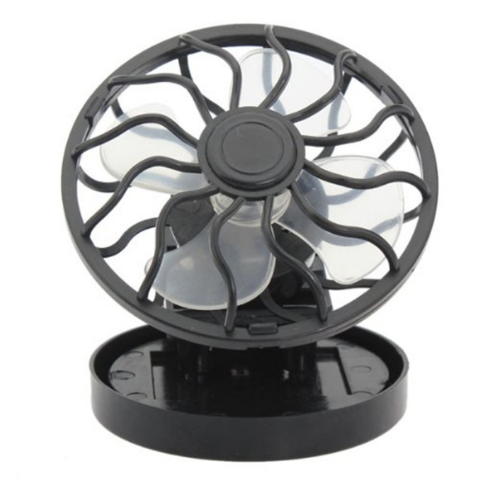 Portable solar powered hat cap mounted air cooling fan with clip adjustable USB mini fan for summer outdoor