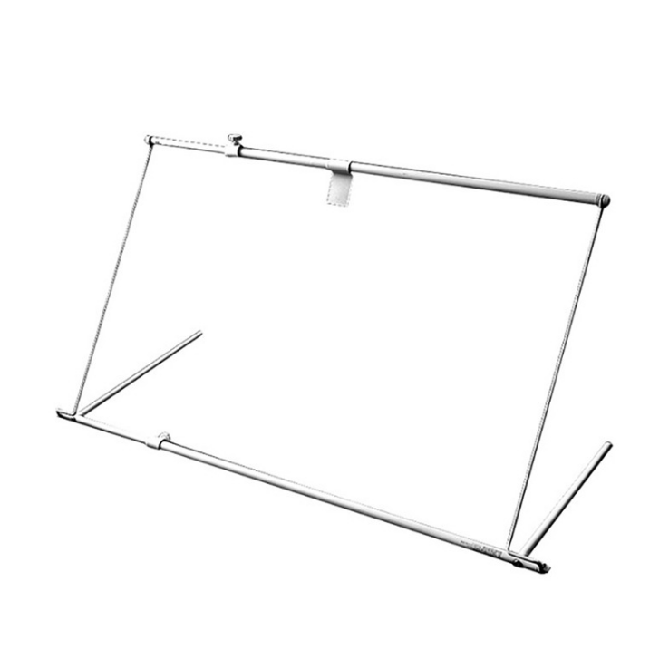 Extendable air conditioner clothes hanging rack with hooks retractable laundry drying shelf stainless steel towel quilt airer