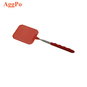 Long Metal Handle Mini Fly Swatter Household Telescopic Durable Plastic Bug Swatter Extendable 26 to 73 cm Manual Swat Fly Home