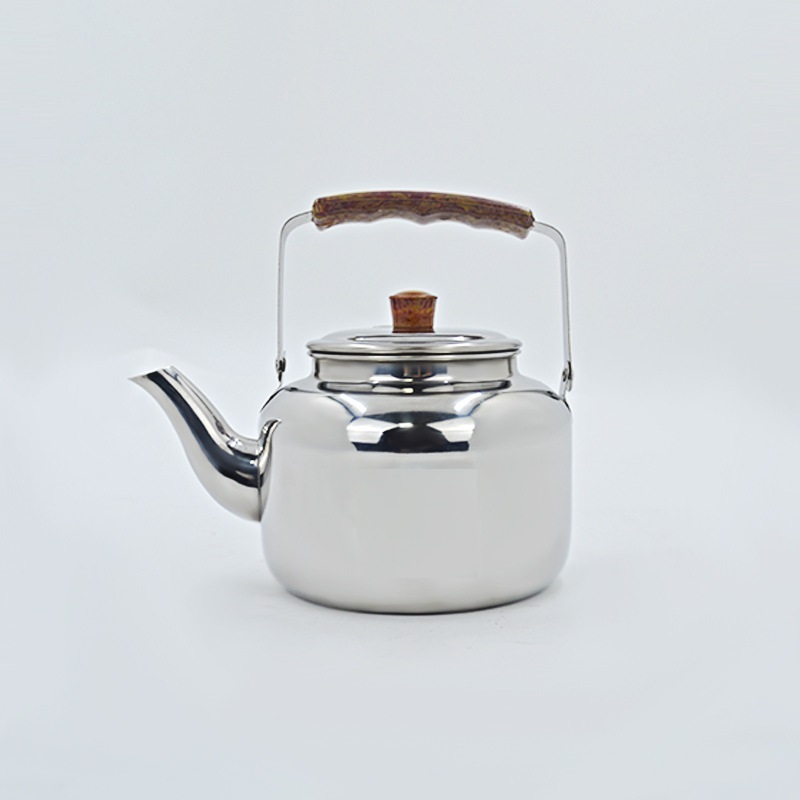 Household Stainless Steel Kettle Wholesale Hotel Retro Style Restaurant Kettle Gas Stove Universal Kettle