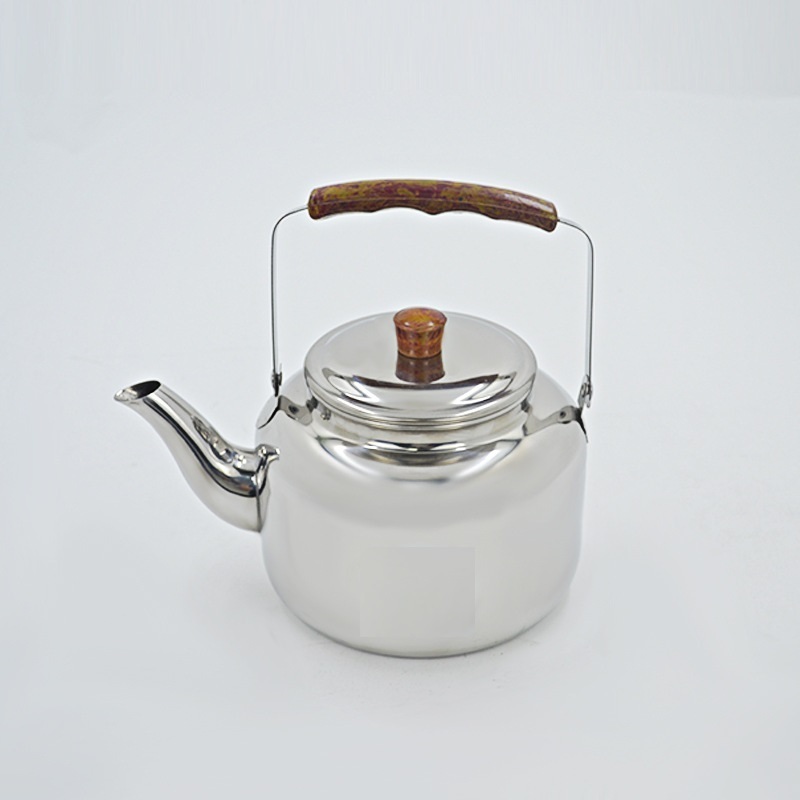 Household Stainless Steel Kettle Wholesale Hotel Retro Style Restaurant Kettle Gas Stove Universal Kettle