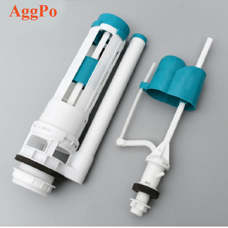 Toilet Flushing Tank Water Input Valve Double Button Quick Connect Water Fitting 18 20 24 26 28 CM Universal Toilet Repair Kit