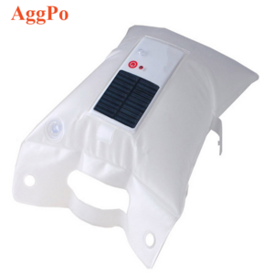 Solar inflatable swimming pool light LED high brightness inflatable tent camping light Wilderness survival and rescue light