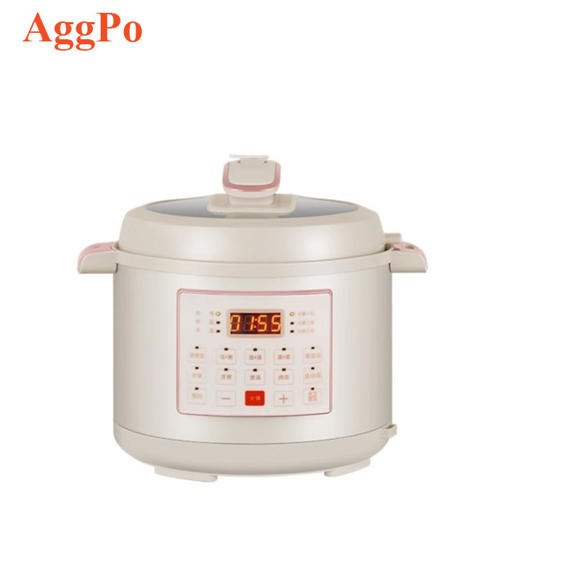 Smart Rice Cooker with Divider - Stainless Steel Rice Multi-Cooker - Hot Pot with Family and Friends