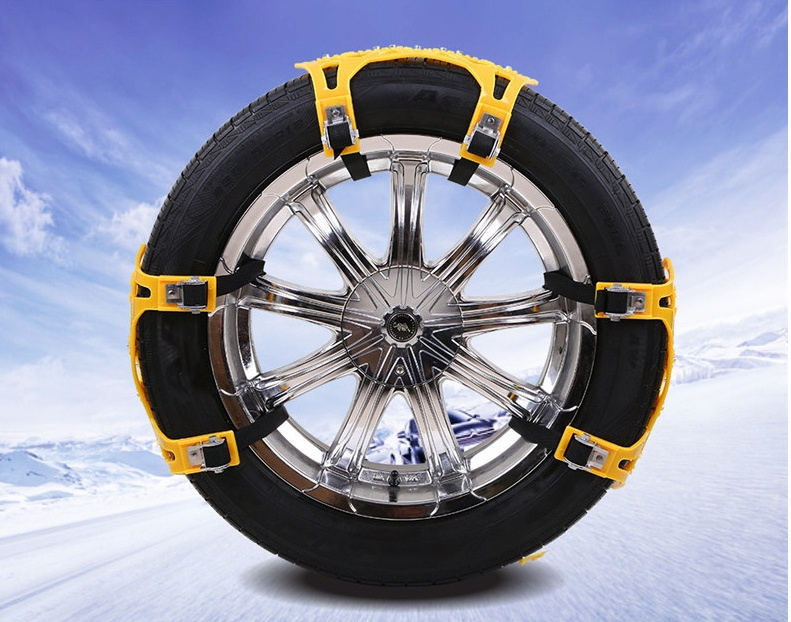 Snow Chains for Car - Adjustable Tire Chain - Universal Car Emergency Anti Slip Snow Chains