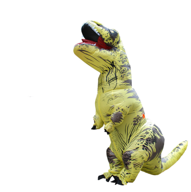 Dinosaur Inflatable Suit Halloween Realistic Tyrannosaurus Rex Inflatable Suit Dinosaur Costume Performance Suit