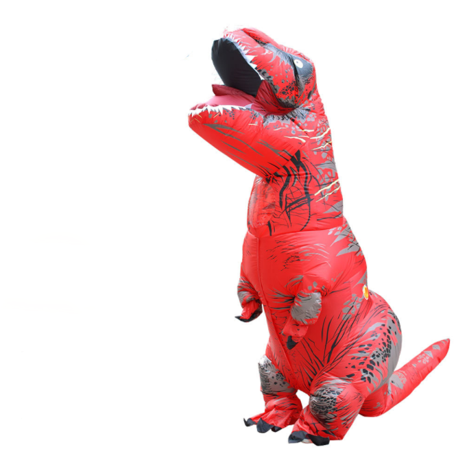 Dinosaur Inflatable Suit Halloween Realistic Tyrannosaurus Rex Inflatable Suit Dinosaur Costume Performance Suit