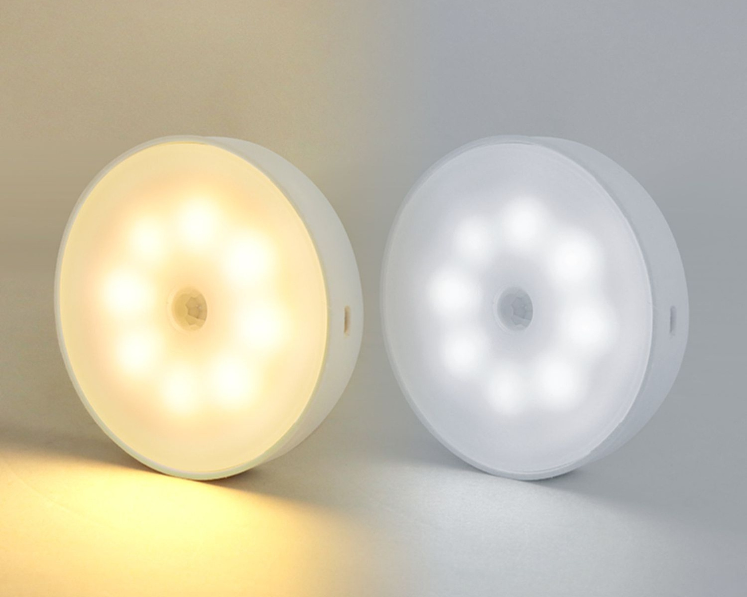 Motion Sensor Light-Cordless Battery-Powered LED Night Light-Wall Lights for Hallway Bedroom Kitchen