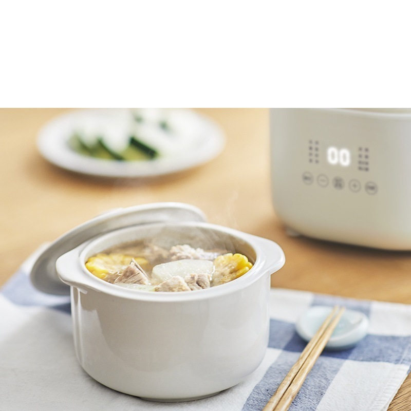 Electric stew pot intelligent soup pot 1L porridge bird's nest artifact household water-proof electric stew pot