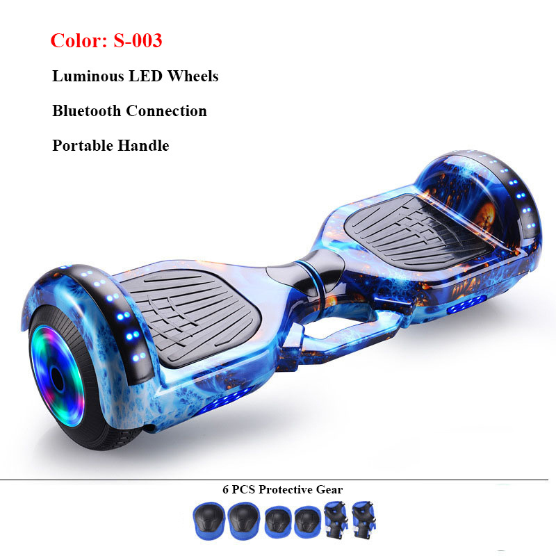 7 Inch electric skateboard adult teens balance two wheels skateboard intelligent body sense electric balance skateboard